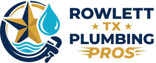 Rowlett TX Plumbing Pros logo, header of the home page